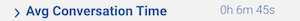 Avg Conversation Time